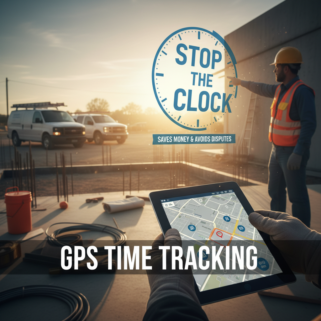 Stop the Clock: How GPS Time Tracking Saves Service Contractors Money & Avoids Disputes